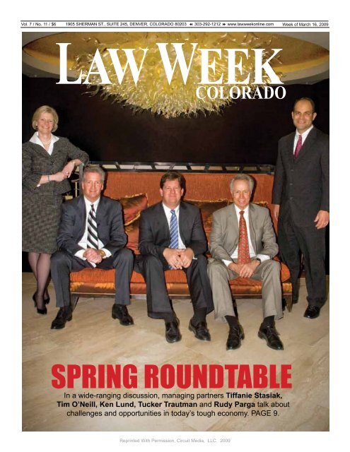 Ryley Carlock and Applewhite Denver, CO Office