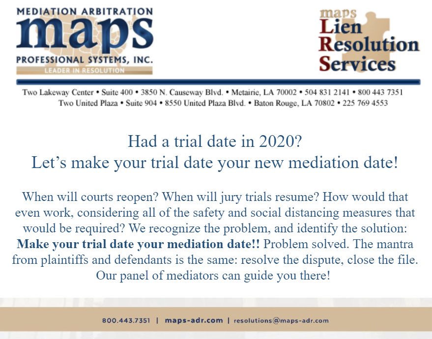 ADR, Inc Metairie, LA Office