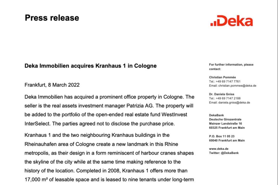 CMS Legal Frankfurt am Main, Germany Office