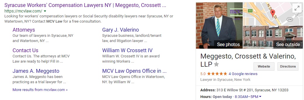 Meggesto, Crossett & Valerino, LLP Syracuse, NY Office