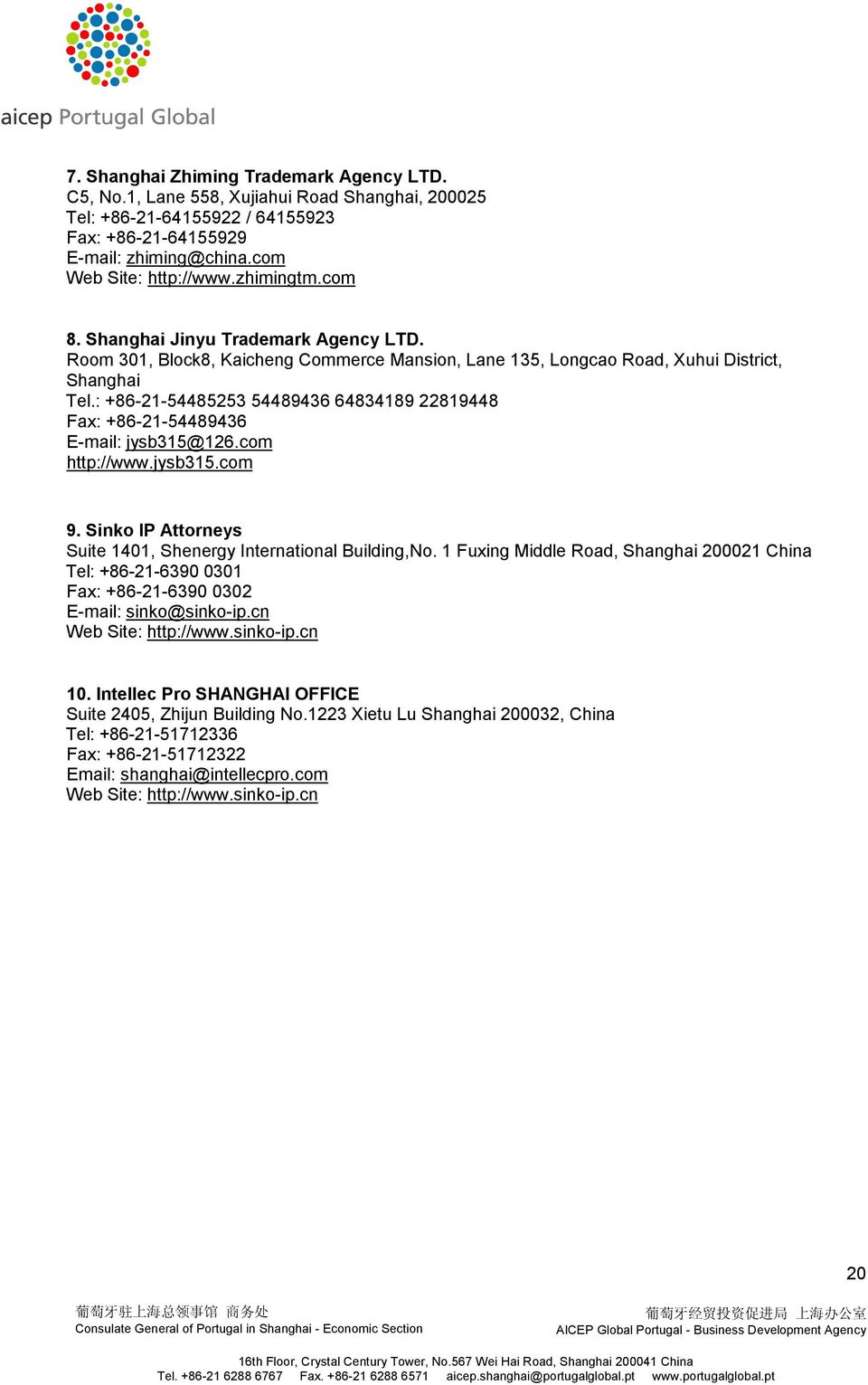 IntellecPro Shanghai, China Office