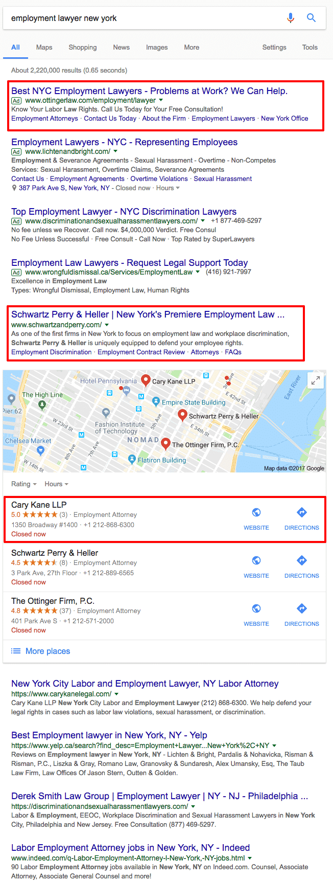 Pardalis & Nohavicka LLP New York City,  Office