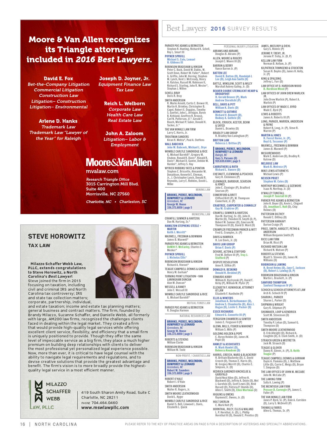 Milazzo Webb Law, PLLC Charlotte, NC Office