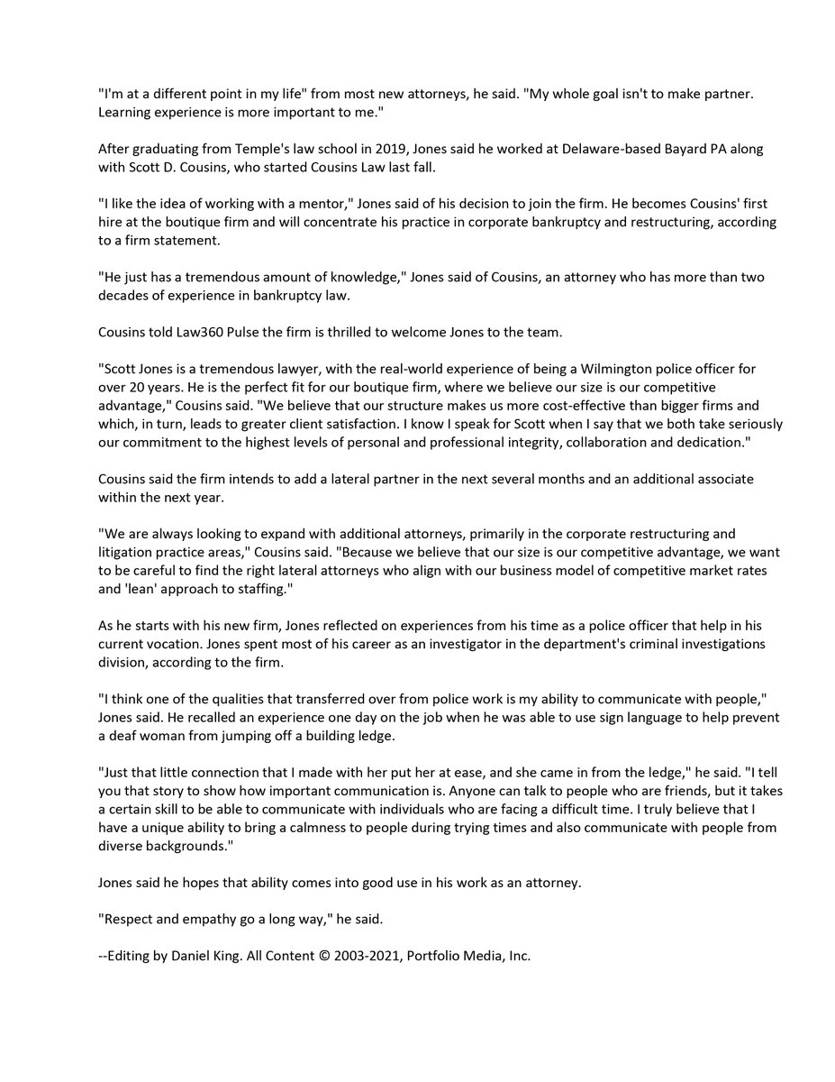 Cousins Law LLC Wilmington,  Office