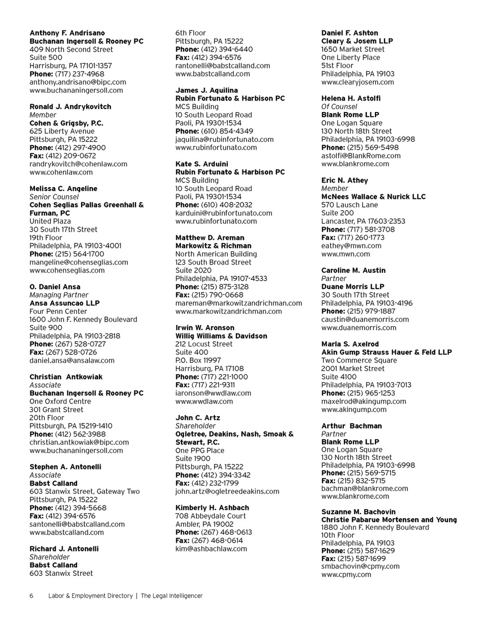 Weber Gallagher Simpson Stapleton Fires & Newby LLP Harrisburg, PA Office