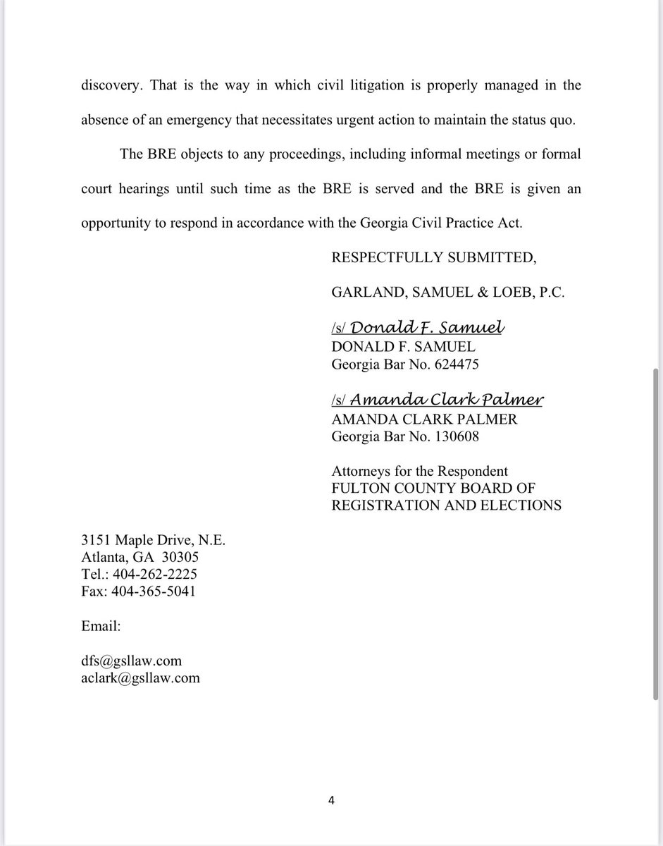 Garland, Samuel & Loeb, PC Atlanta, GA Office