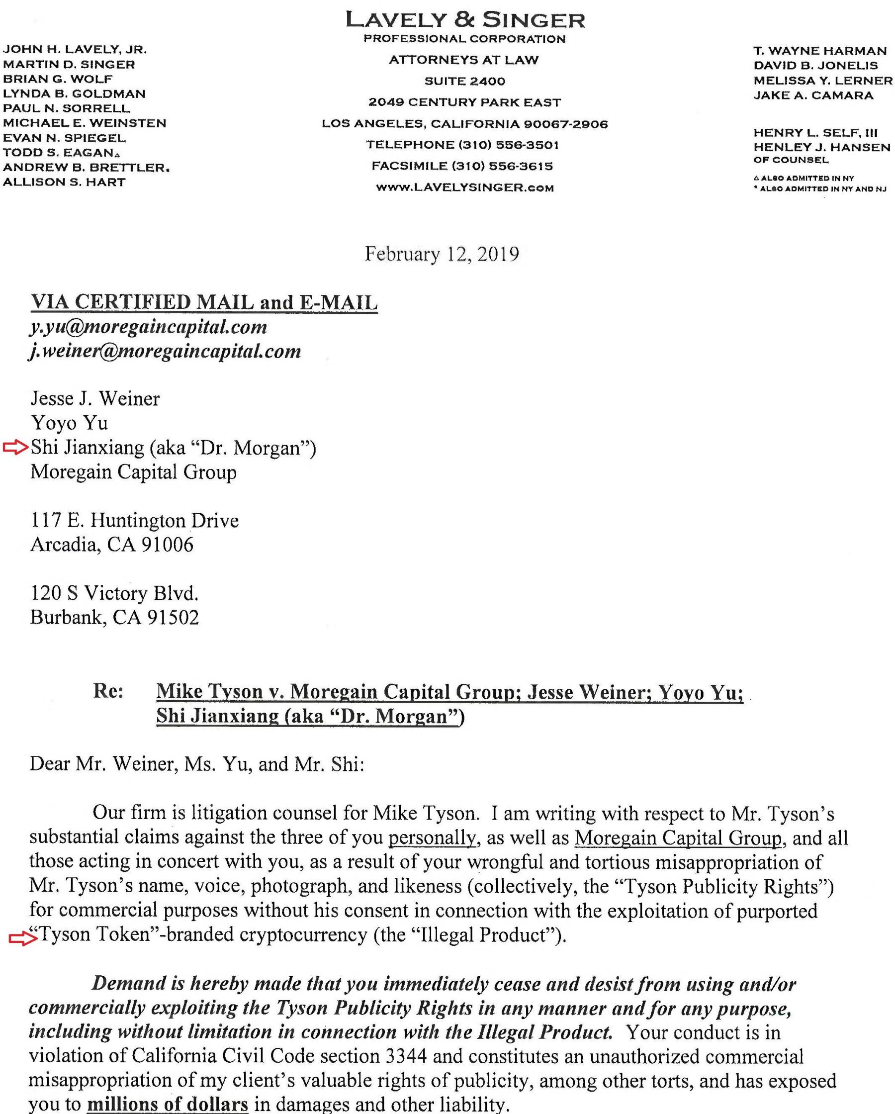 Lavely & Singer Professional Corporation Los Angeles, CA Office