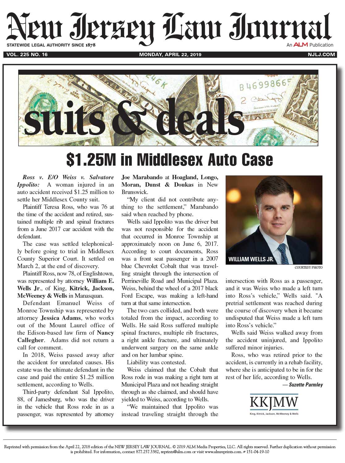 King, Kitrick, Jackson & McWeeney, LLC Brick,  Office