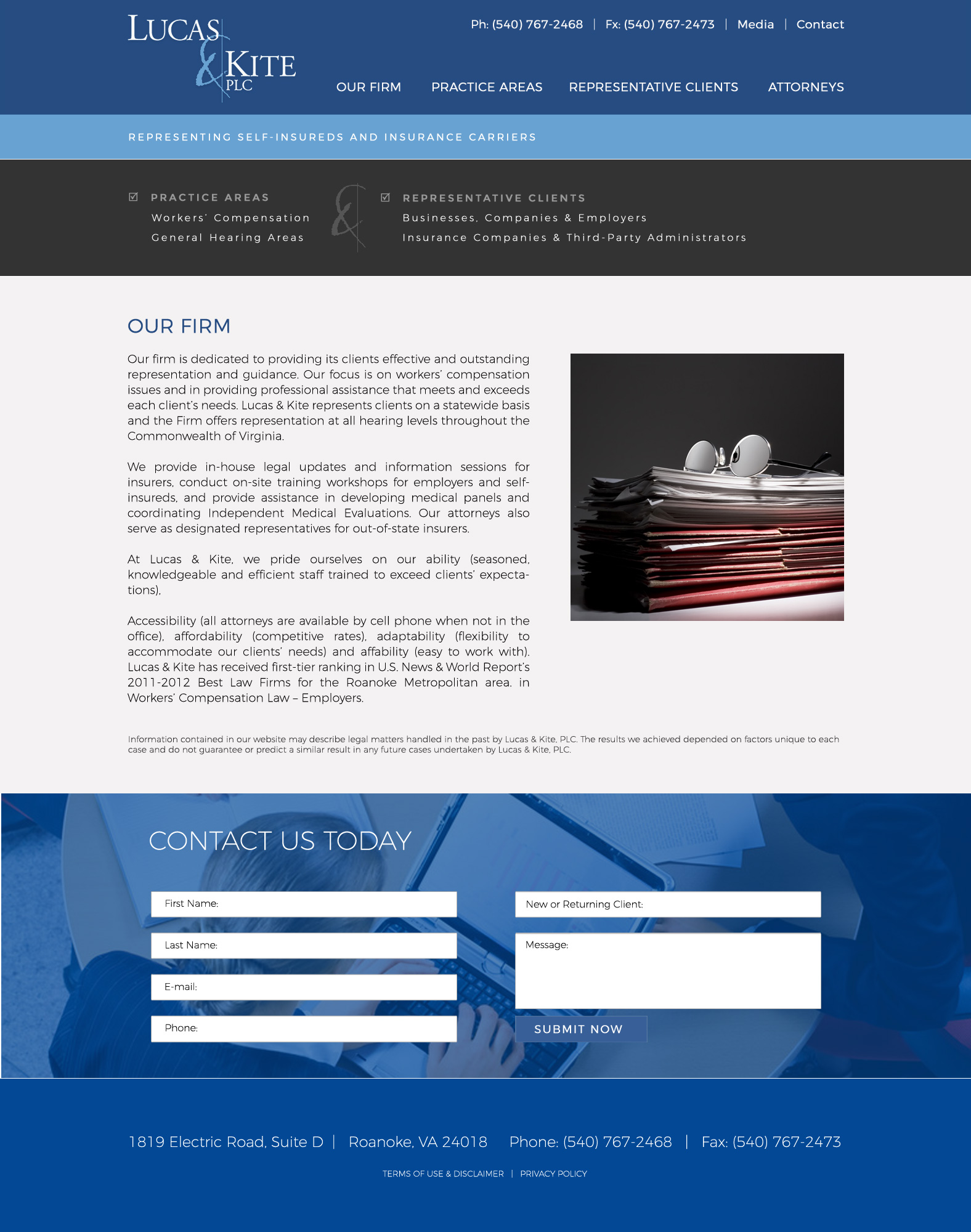 Lucas & Kite, PLC Roanoke, VA Office