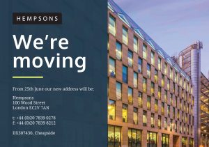 Hempsons Solicitors London, United Kingdom Office