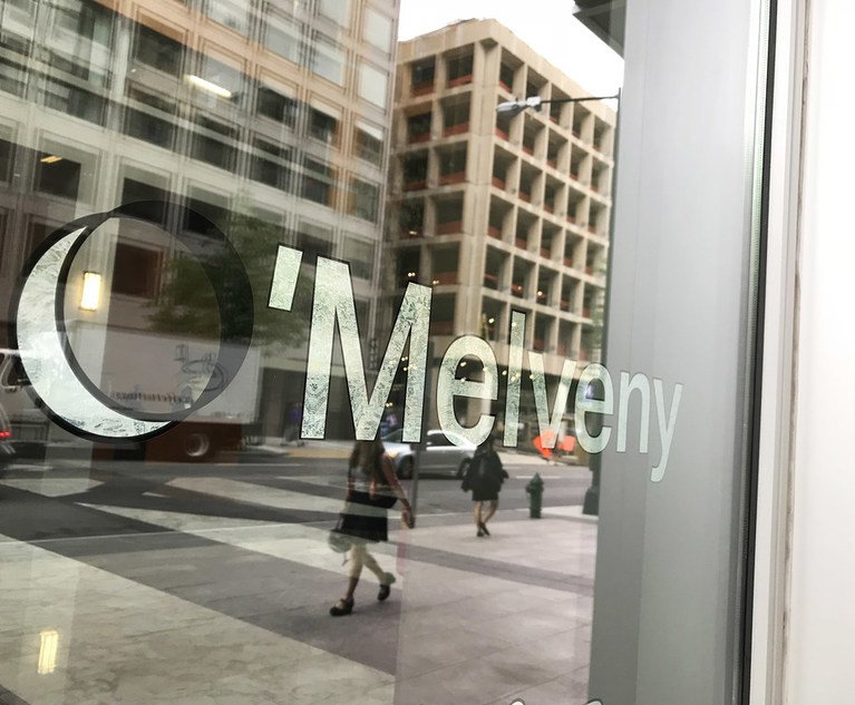 O'Melveny & Myers LLP Hong Kong Office