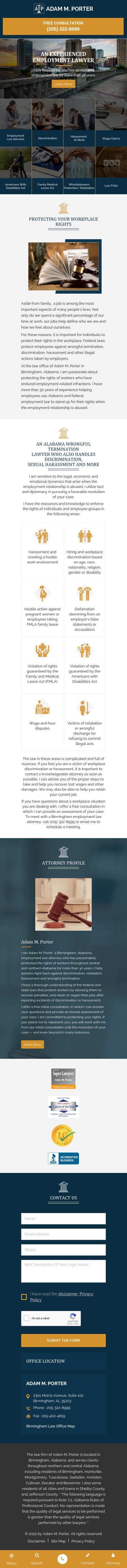 Adam M. Porter Birmingham, AL Office