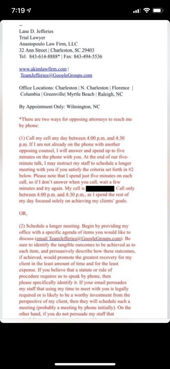 Anastopoulo Law Firm Wilmington, NC Office