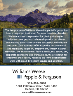Williams Weese Pepple & Ferguson Denver, CO Office