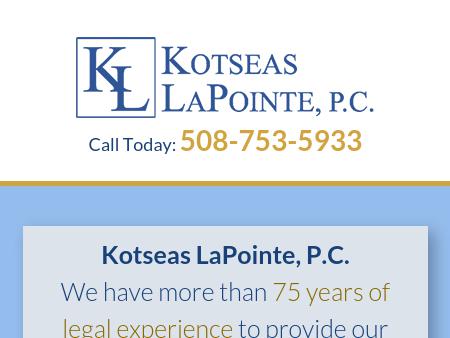 Kotseas LaPointe, P.C Worcester,  Office