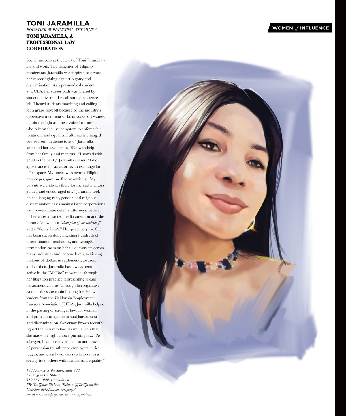 Toni Jaramilla, A Professional Law Corporation Los Angeles, CA Office