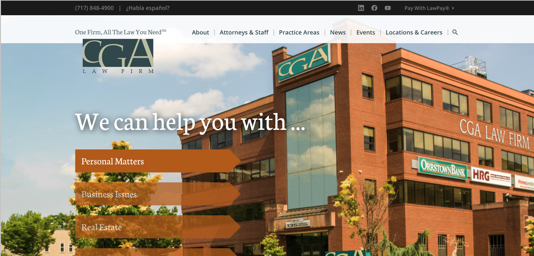 CGA Law Firm East Berlin, PA Office