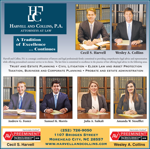 Harvell and Collins, P.A Morehead City, NC Office