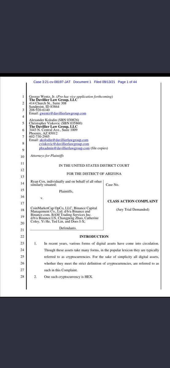 Davillier Law Group, LLC Sandpoint, ID Office