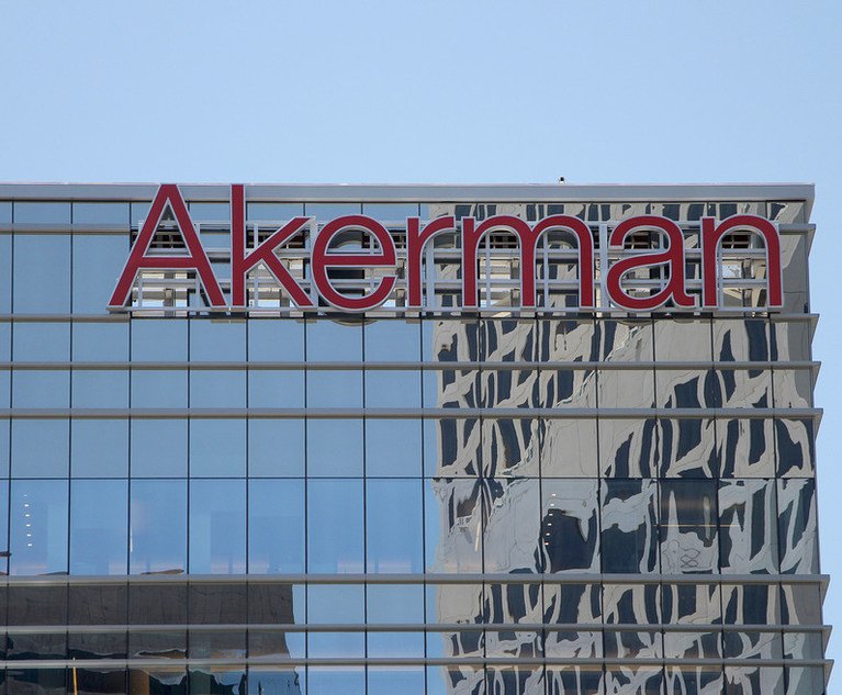 Akerman LLP New York City, NY Office
