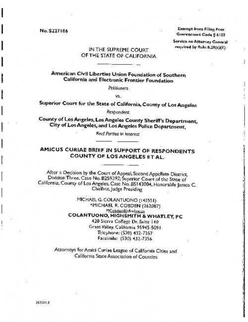 Colantuono, Highsmith & Whatley, PC Grass Valley, CA Office