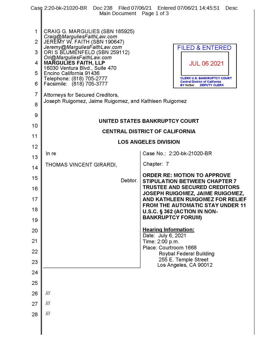 Margulies Faith LLP Encino,  Office