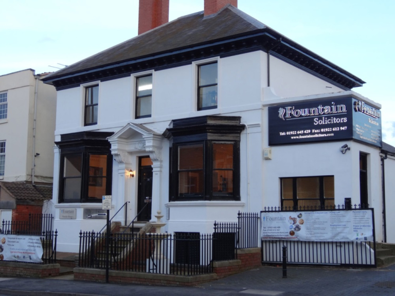 Fountain Solicitors Walsall, United Kingdom Office