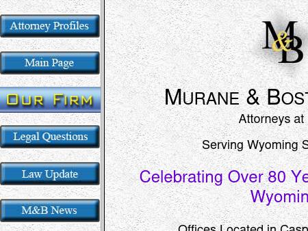 Murane & Bostwick Attorneys at Law Cheyenne, WY Office