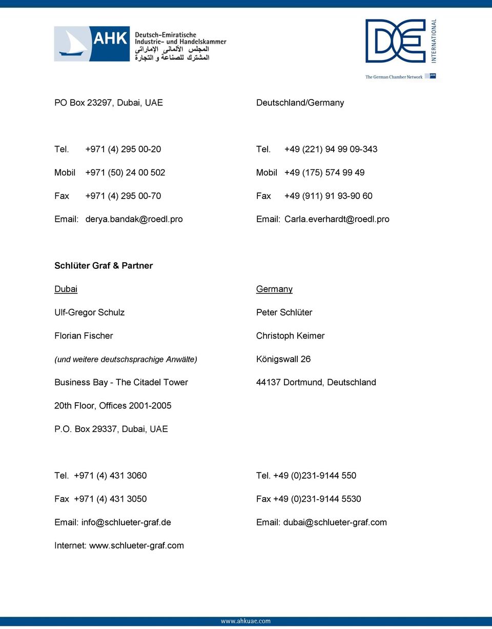 Taylor Wessing Dubai, United Arab Emirates Office