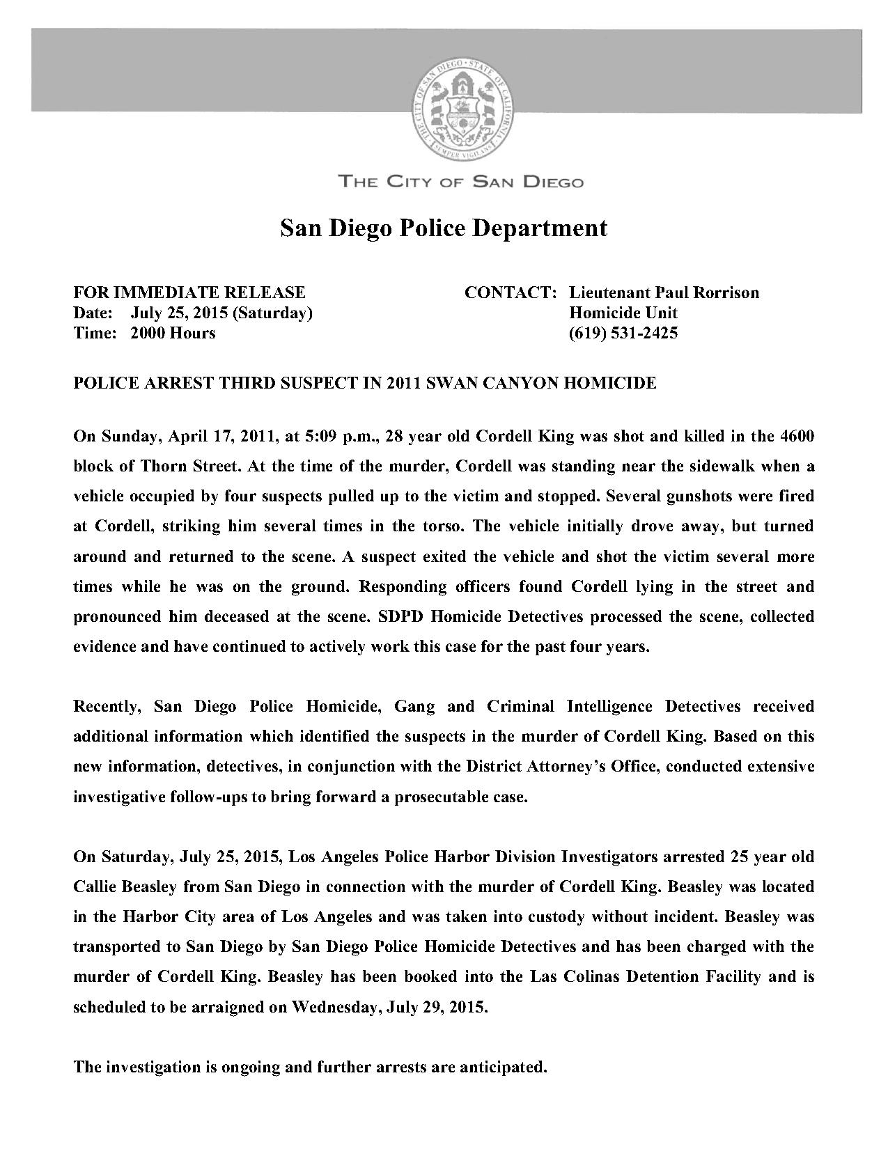 Cordell & Cordell P.C San Diego, CA Office