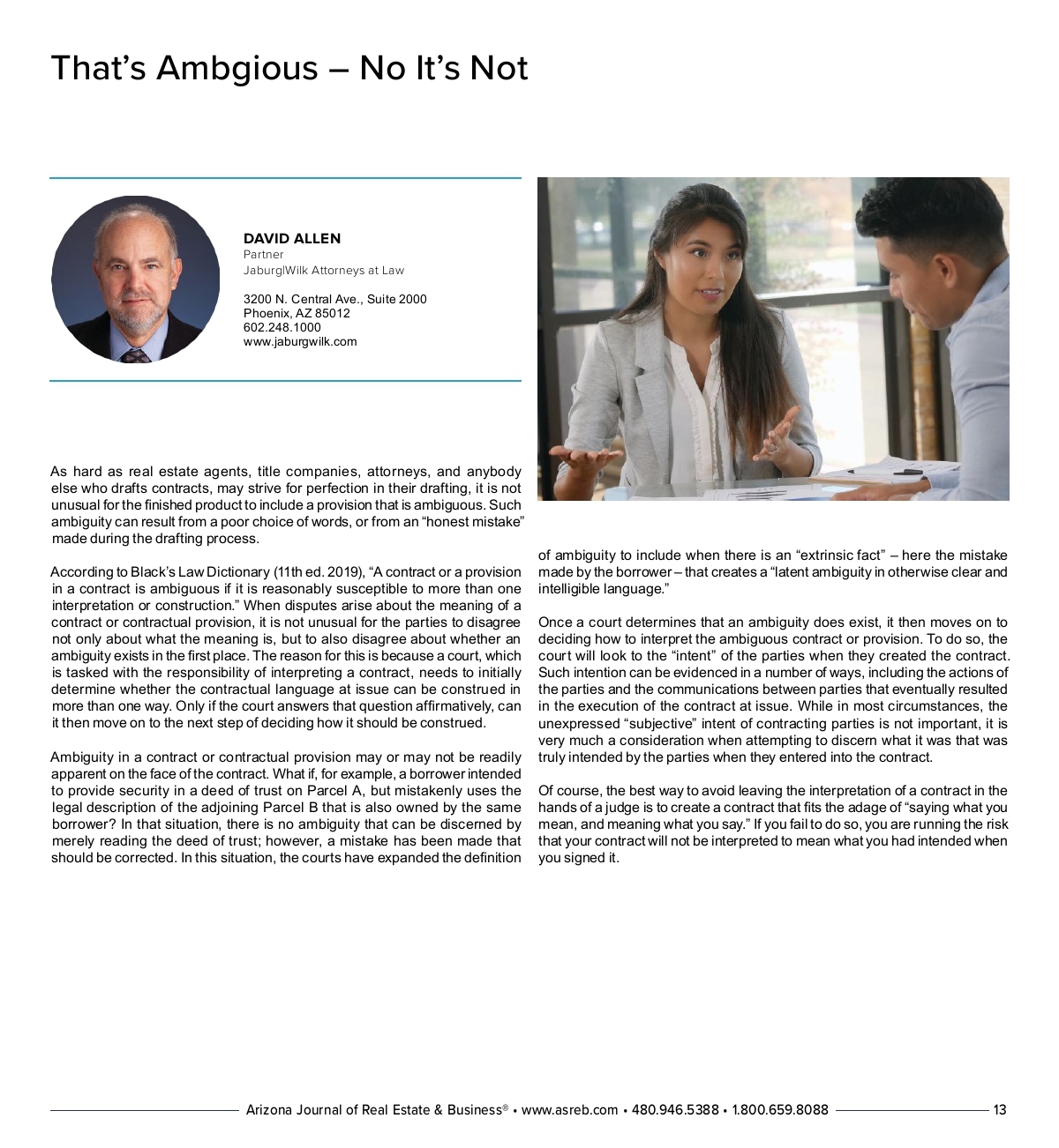 Jaburg Wilk Scottsdale, AZ Office