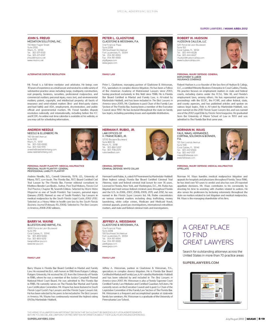 Alayon & Associates, PA Gables by the Sea,  Office