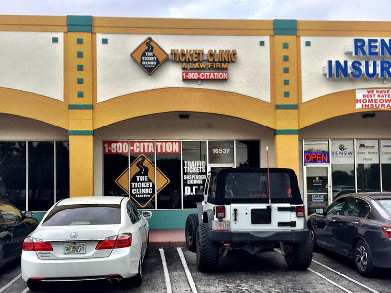 The Ticket Clinic Miami Lakes, FL Office