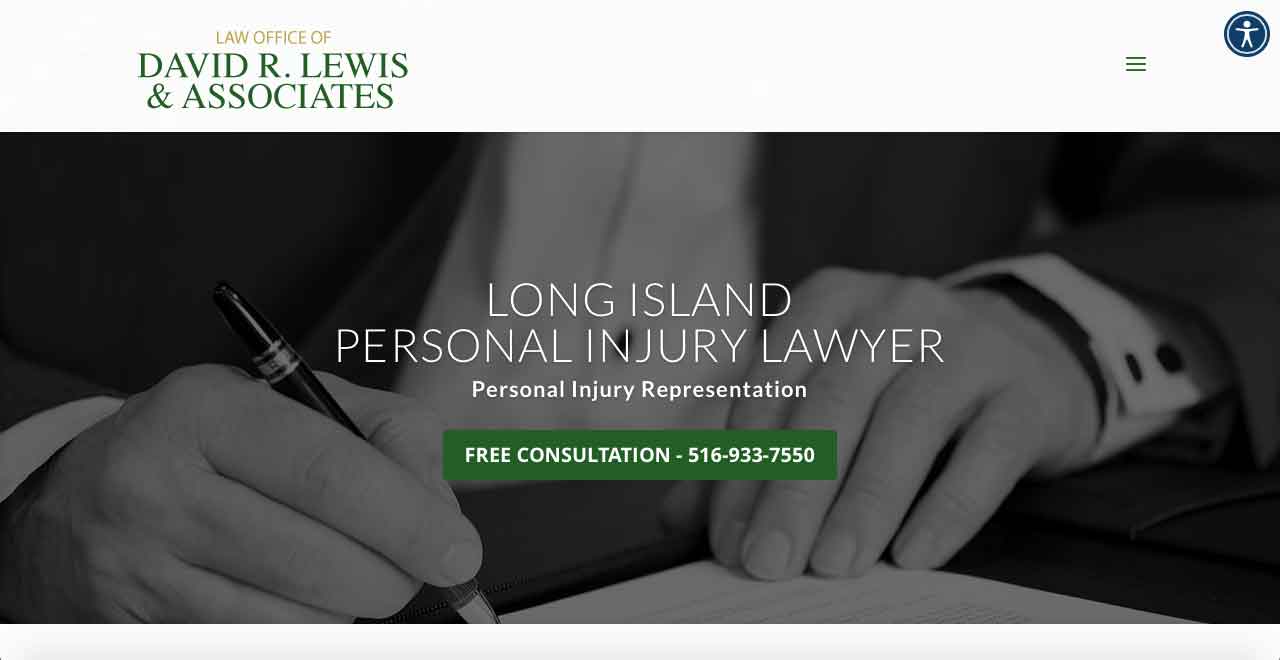 LAW OFFICE OF DAVID R. LEWIS & ASSOCIATES Plainview,  Office