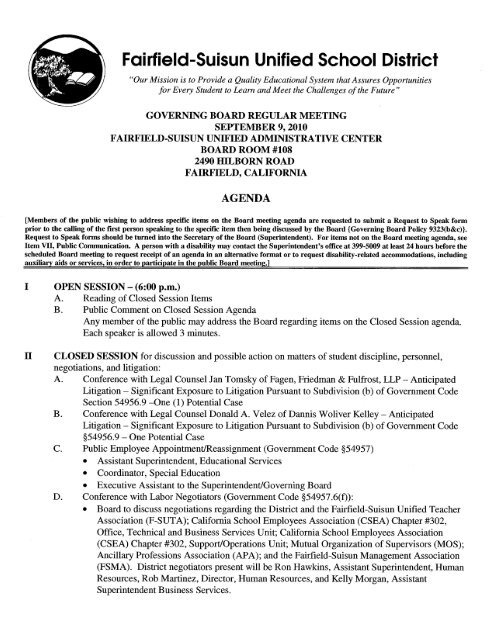 Gaw Van Male Law Firm Fairfield, CA Office