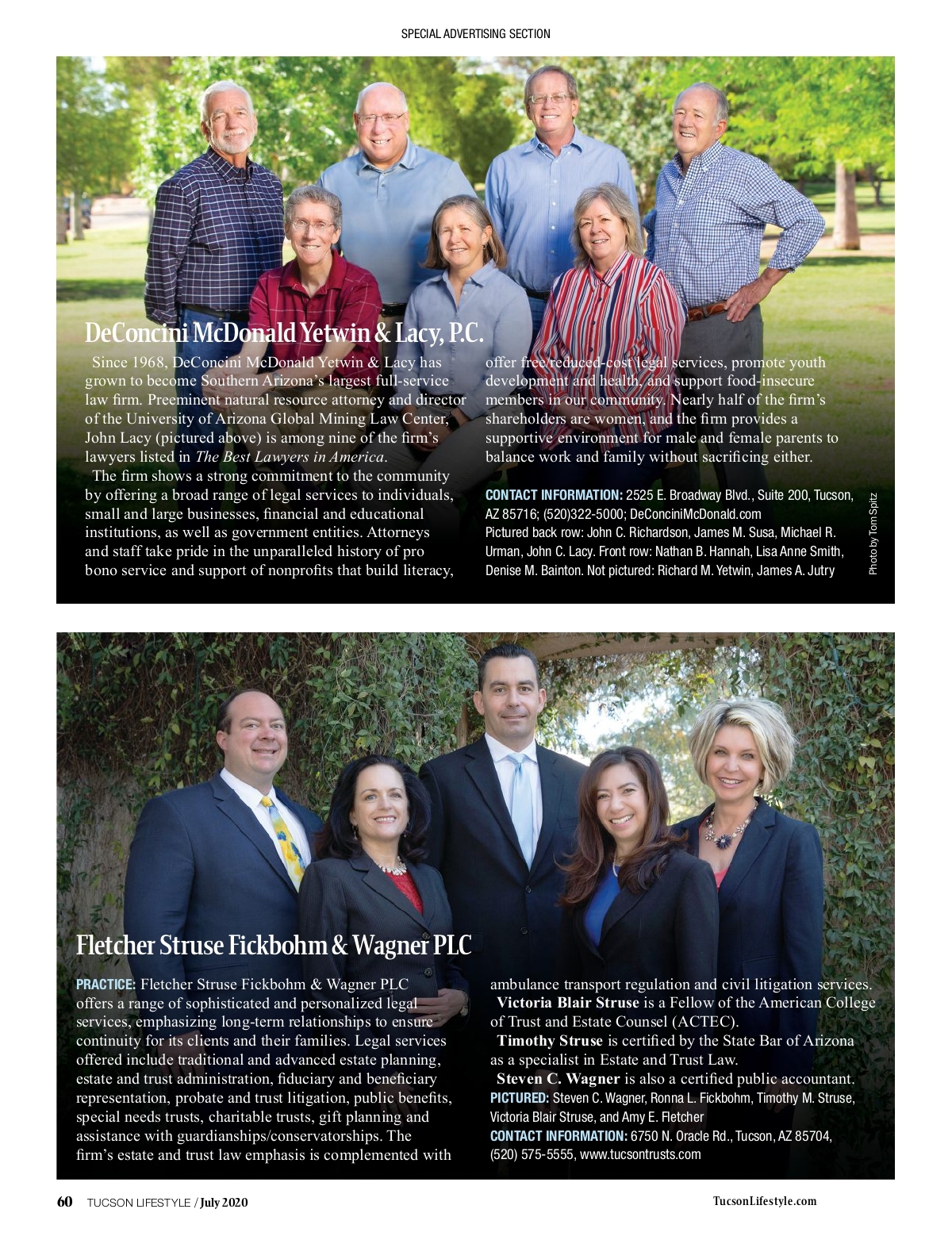 Fletcher Struse Fickbohm & Wagner, PLC Tucson, AZ Office