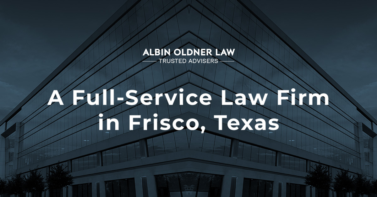 Albin Oldner Law, PLLC Frisco, TX Office