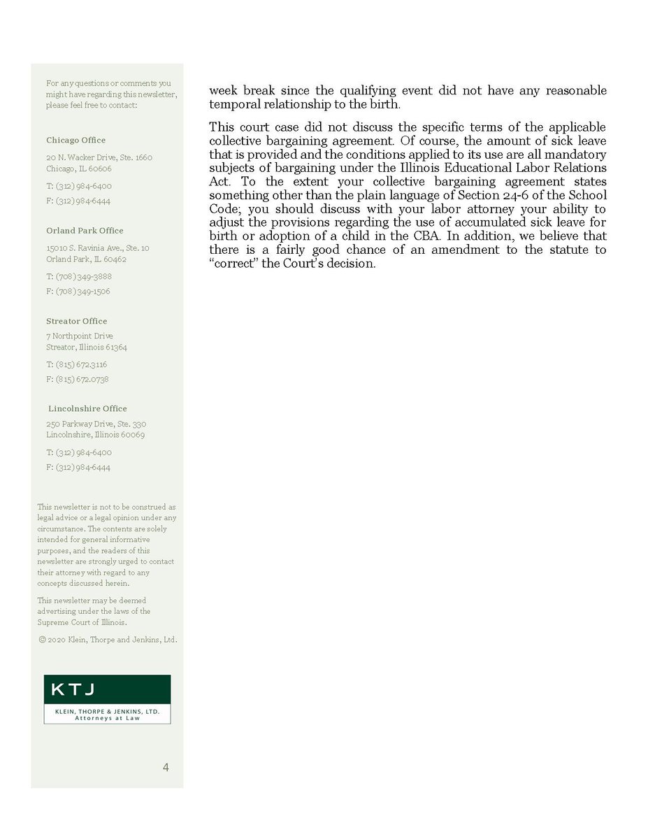 Klein, Thorpe & Jenkins, Ltd Orland Park, United States Office