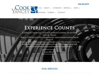 Cook, Yancey, King & Galloway, A Professional Law Corporation Shreveport, LA Office