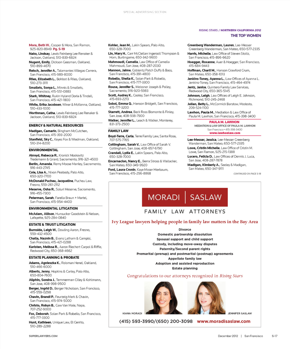 Evans, Latham & Campisi P.C San Francisco, CA Office