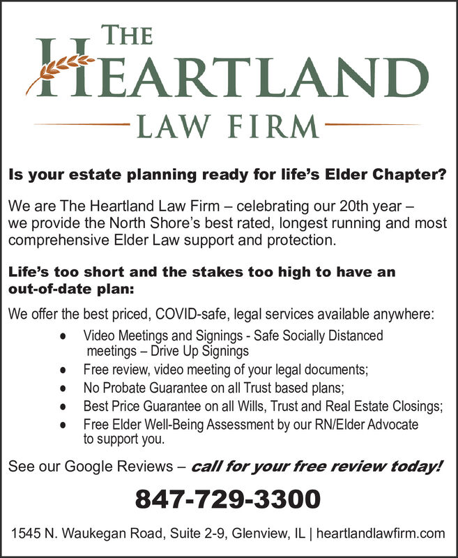 Heartland Law Firm Glenview, IL Office