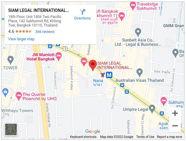 Siam Legal International Bangkok, Thailand Office