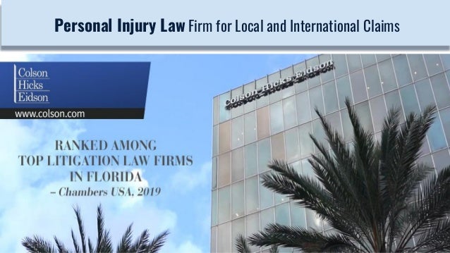 Colson, Hicks & Eidson, Attorneys At Law Coral Gables, FL Office