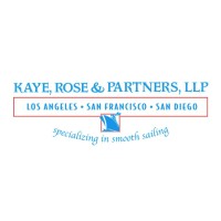 Kaye, Rose & Partners, LLP Los Angeles, CA Office
