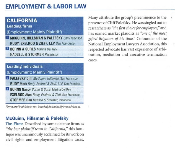 McGuinn, Hillsman & Palefsky San Francisco, CA Office