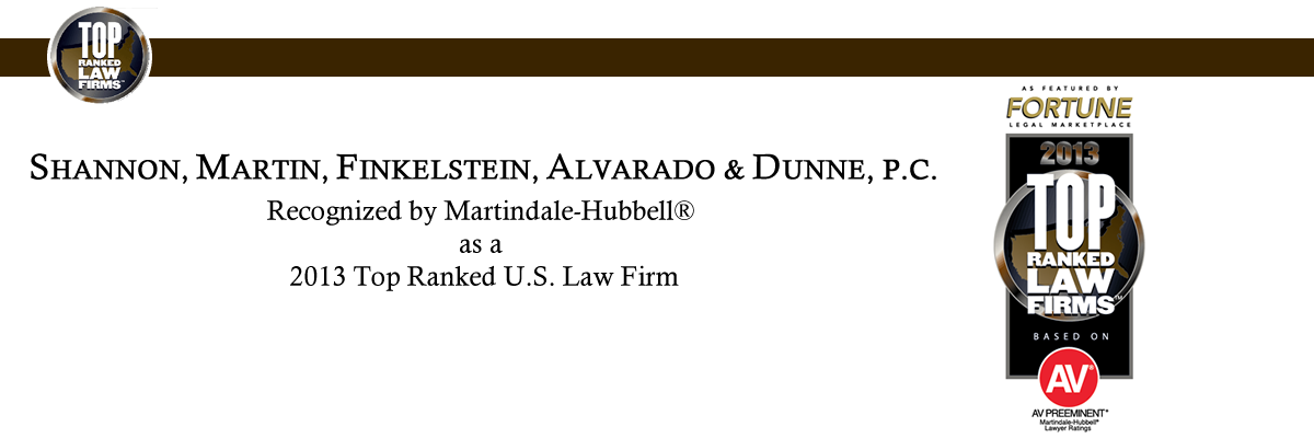 Shannon, Martin, Finkelstein, Alvarado & Dunne, PC Houston, TX Office