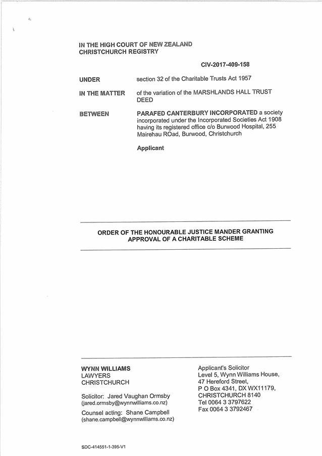 Wynn Williams Christchurch, New Zealand Office