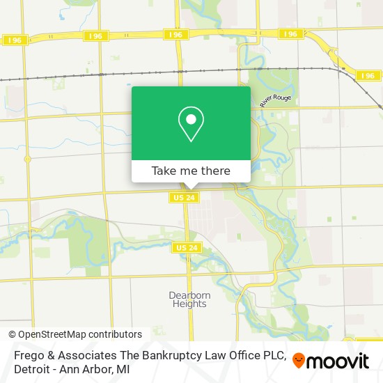 Frego & Associates-The Bankruptcy Law Office PLC Ann Arbor,  Office