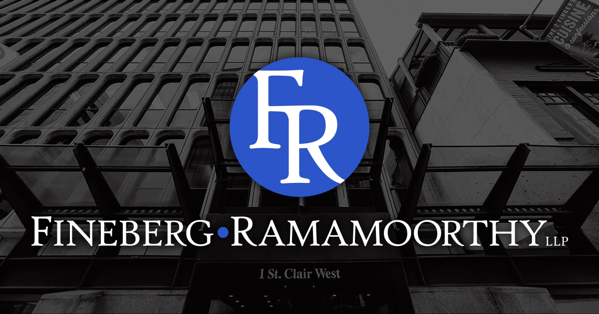 Fineberg Ramamoorthy LLP Toronto, Canada Office