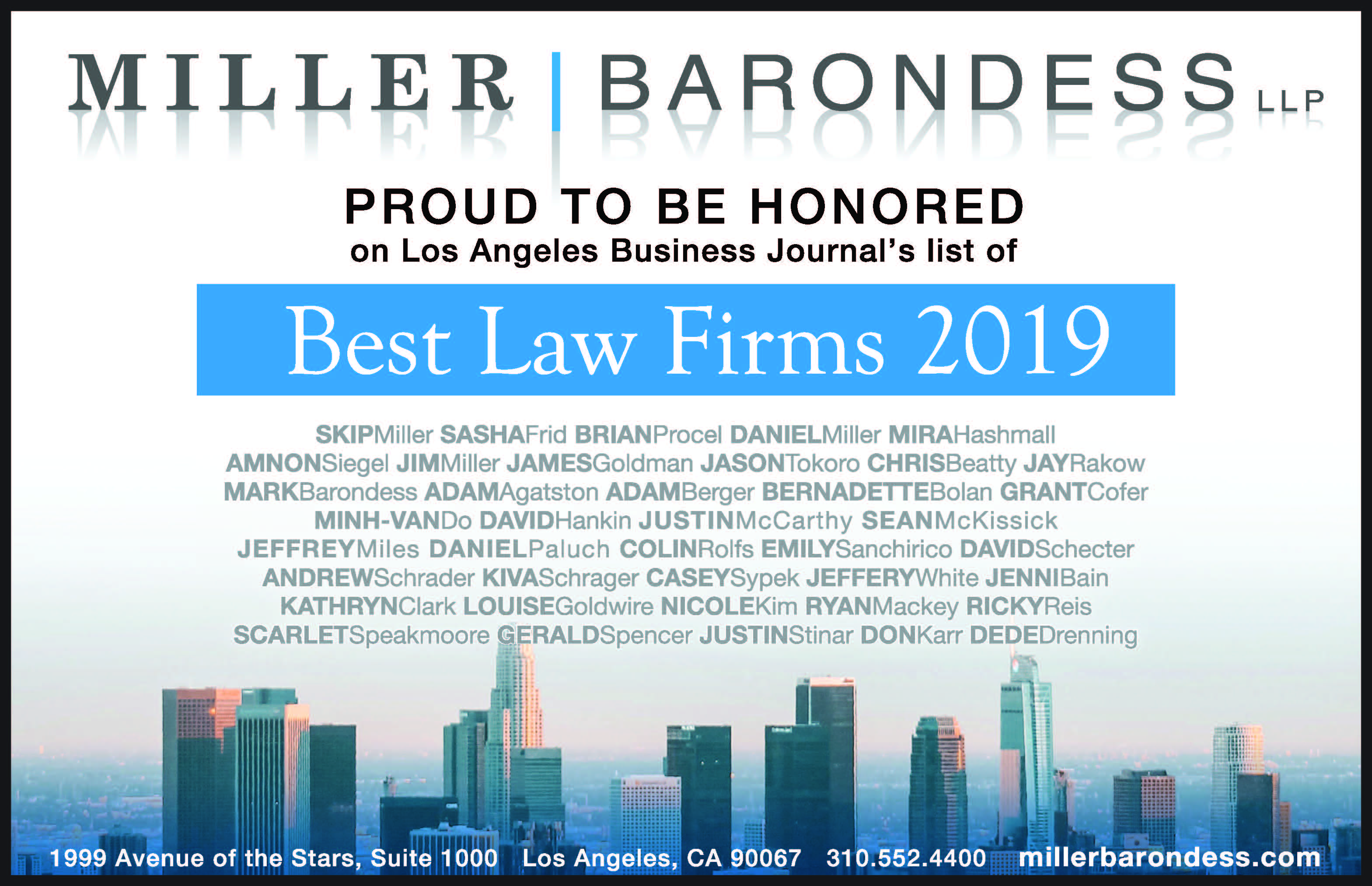 Miller Barondess LLP Los Angeles, CA Office